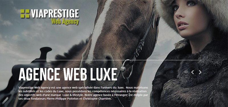 Agence web luxe